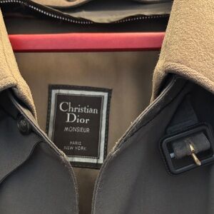 Dior Men's Beige Trench Coat
Vintage